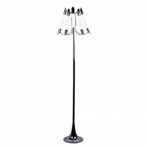 Торшер IDLamp Milada 401/5P-LEDChrome IDLAMP  180656 Черный