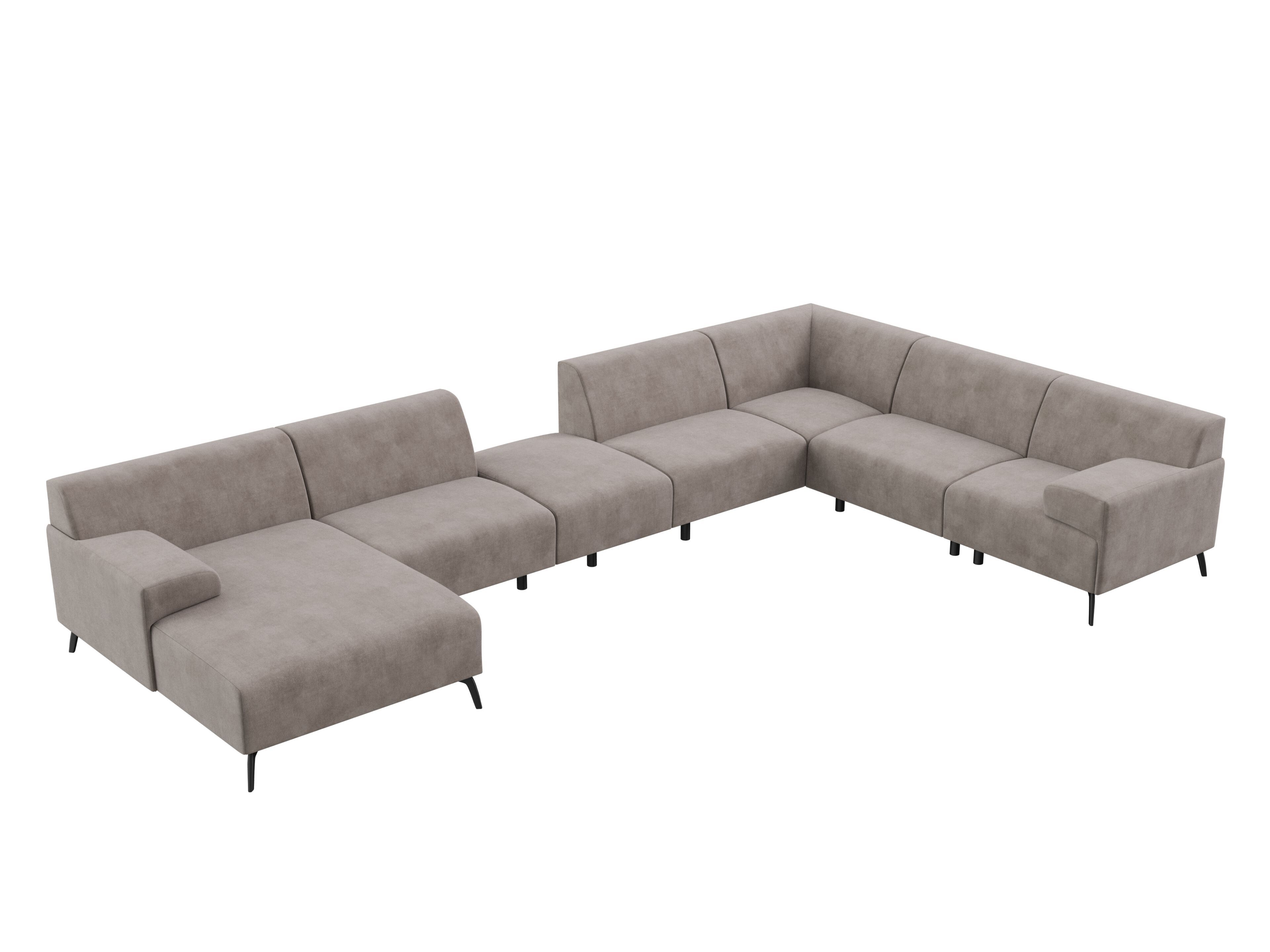 Модульный тканевый диван DÔME DECO Nova ' 25 ARCH-00093371 - Вид №1