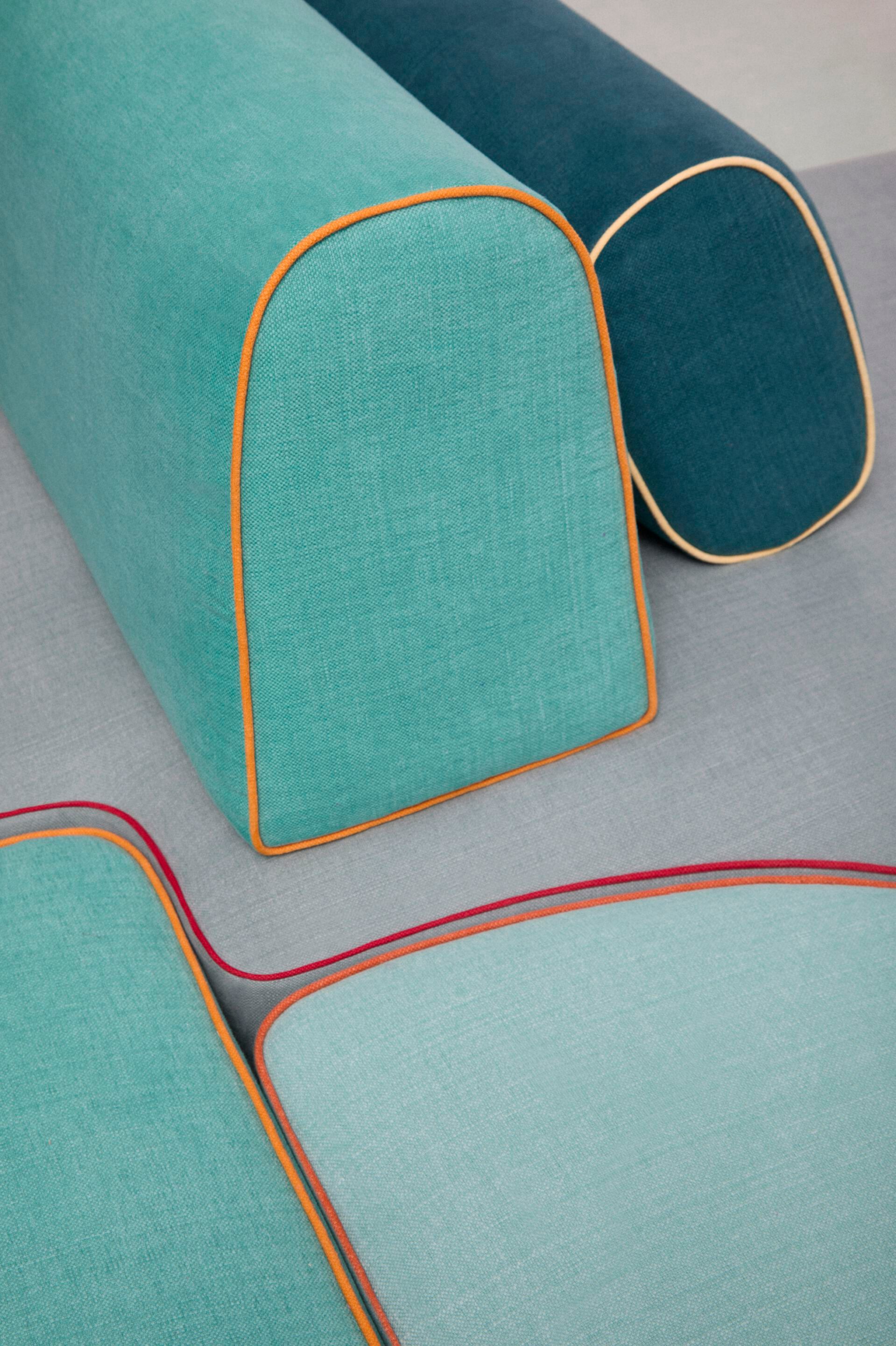 Ткань диван Paolo Nesi SNAKED ARCH-00069162 - Вид №21