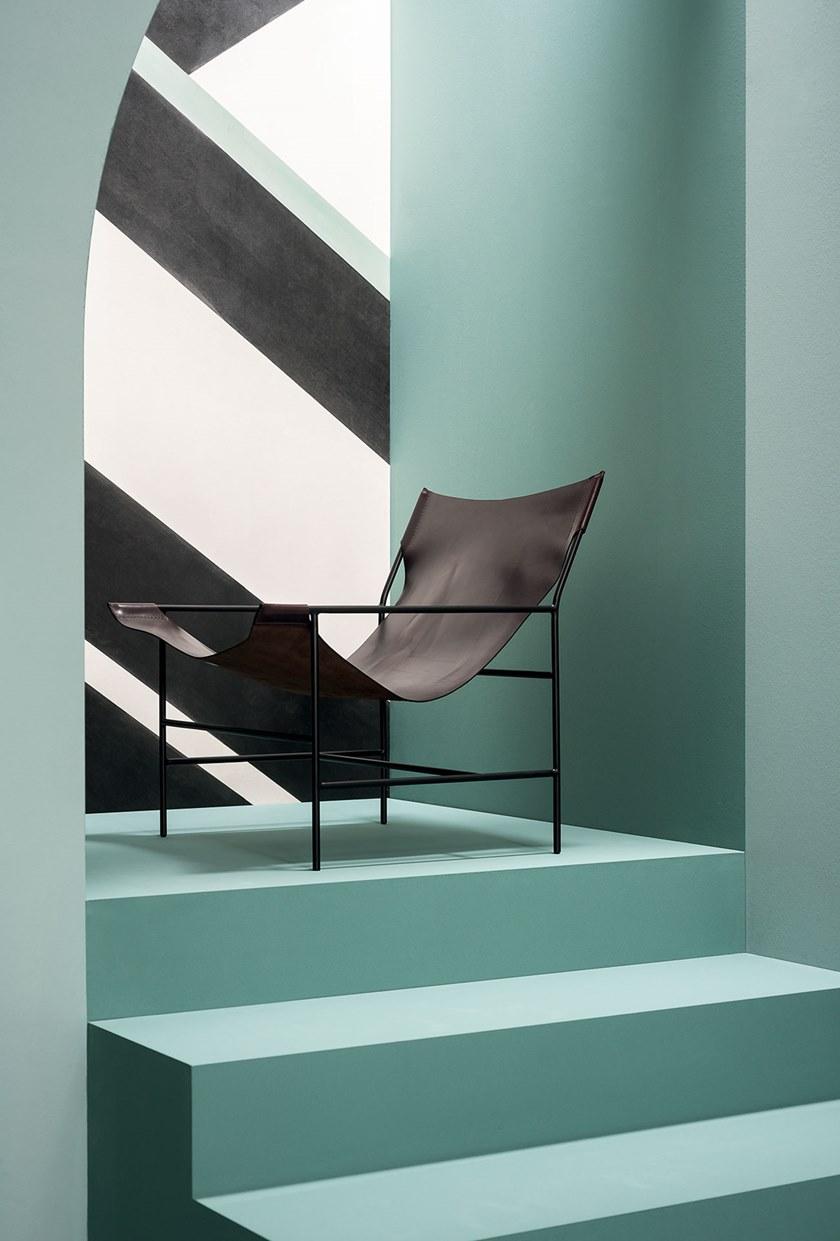 BAXTER Садовое кресло из кожи Leggia sun-id-1426134 - Вид №2