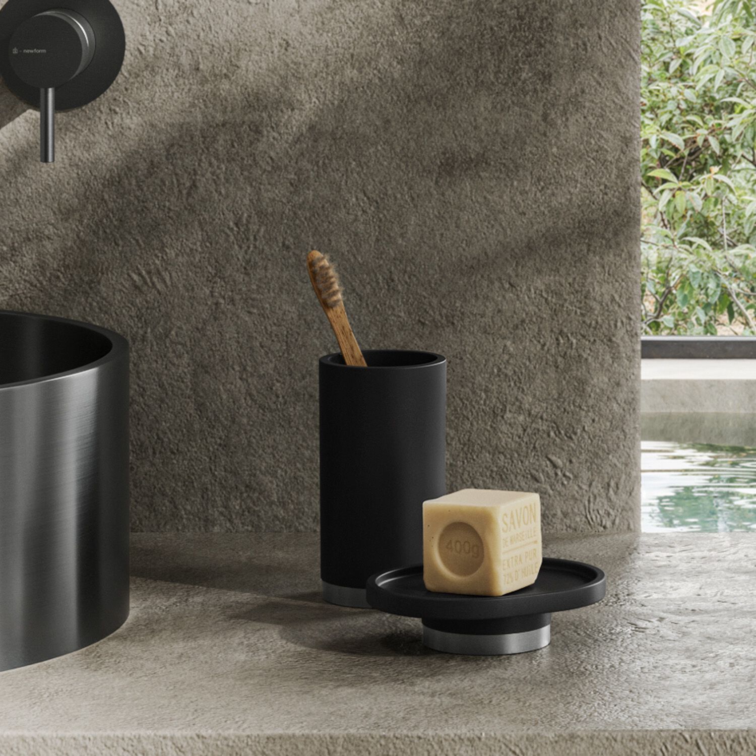 Подставка для мыла из нержавеющей стали Newform аксессуары X-STEEL 316 ARCH-00149577 - Вид №2