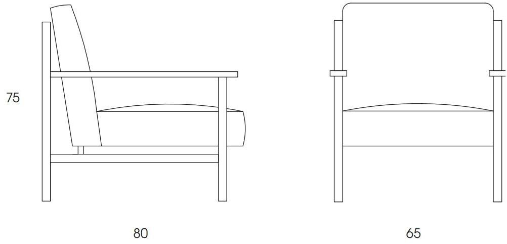 mg12 Мягкое кресло с подлокотниками Gaia sun-id-1504771 - Вид №8