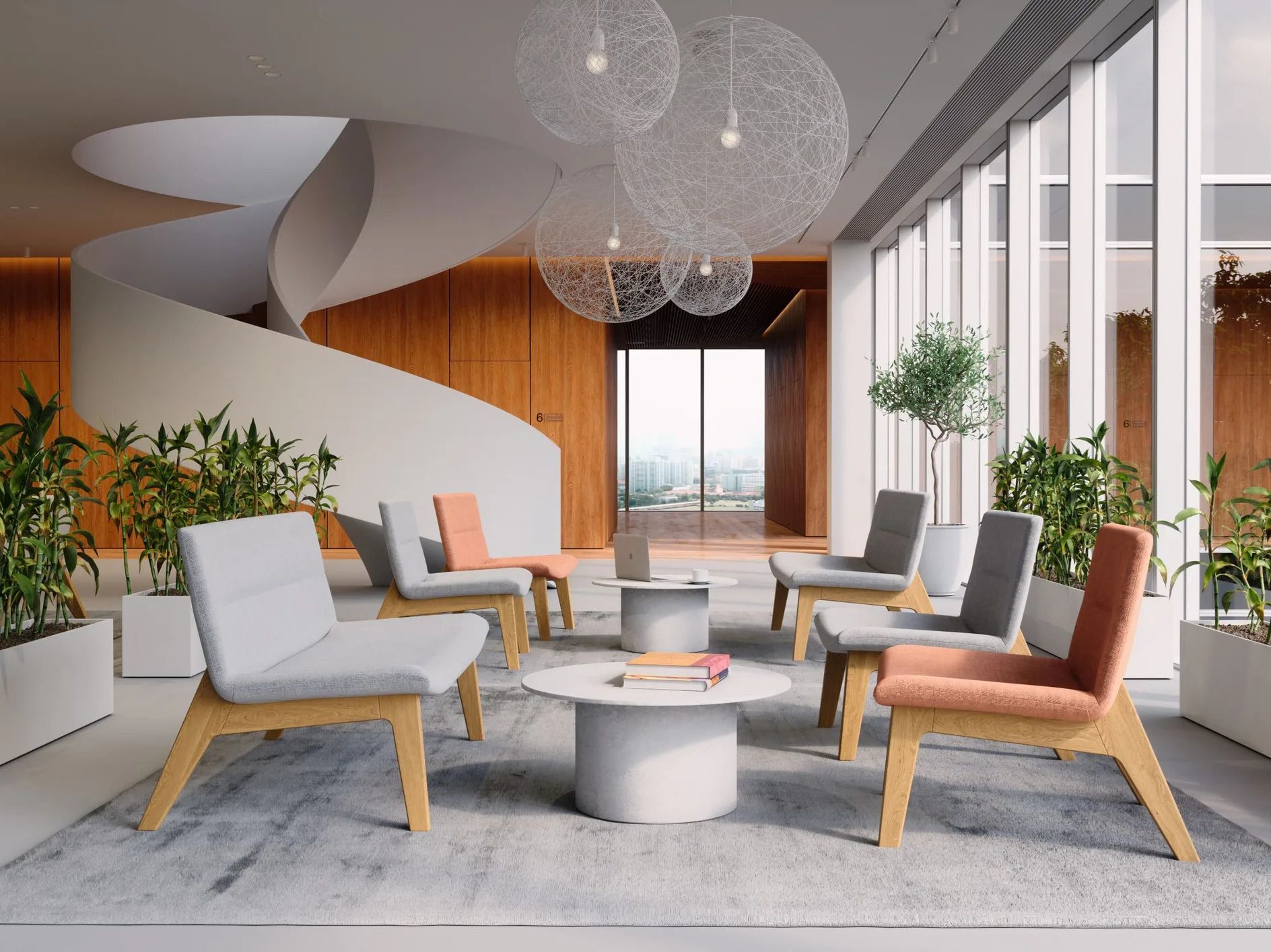 Тканевое кресло LD Seating Oslo Lounge ARCH-00090062 - Вид №4