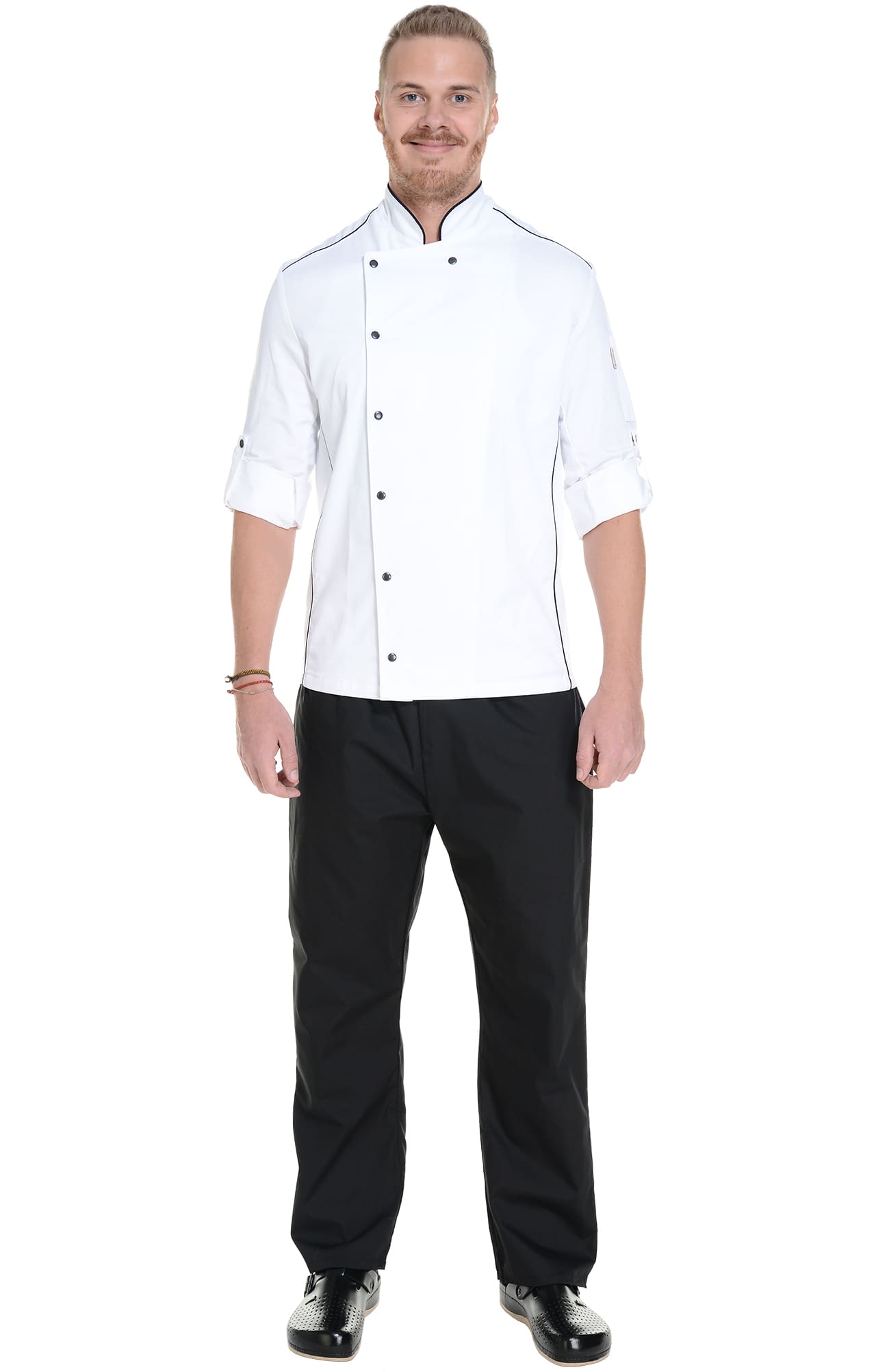 62611 Китель поварской white RICON  Одежда для поваров  размер 42 (XXS)  - Вид №12