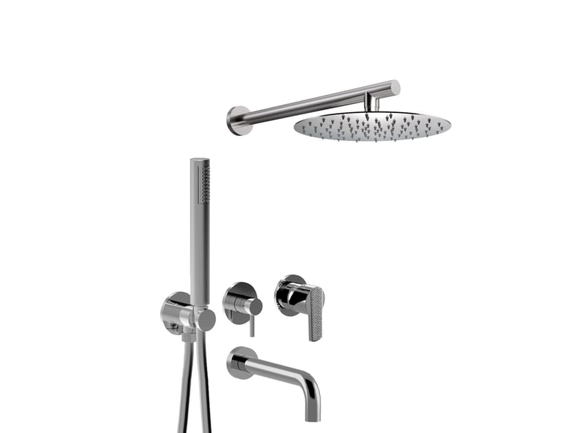 Настенный встраиваемый набор для ванны с ручным душем Rubinetteria Giulini Surf Deluxe ARCH-00119229