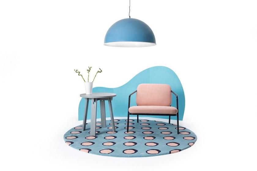 Deadgood Высокий круглый стол из лакированного ясеня  M1lt  - Вид №6