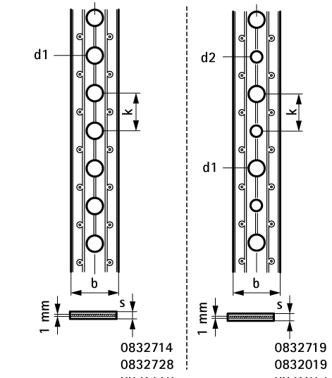 0832714 BIS Перфолента пластифицированная монтаж обычных и вентиляционных труб walraven  - Вид №1