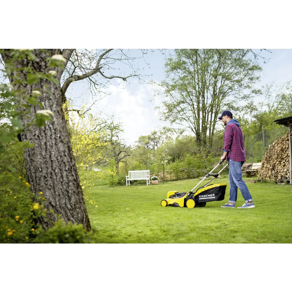 Газонокосилка аккумуляторная Karcher LMO Battery 36-46 36 В 46 см АКБ и ЗУ не входит в комплект 82723211 STLM-2157544  - Вид №1