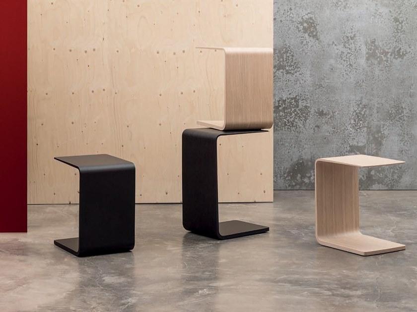 Andreu World Сервиз стол из дуба Arc table Me5486 - Вид №10