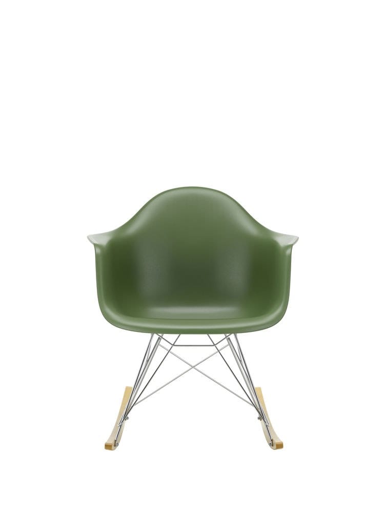 Мягкое тканевое кресло-качалка с подлокотниками VITRA Eames Plastic Chair ARCH-00023828 - Вид №203