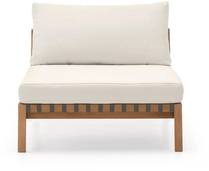 RODA Садовая кушетка из тика Network sun-id-1384655 - Вид №1