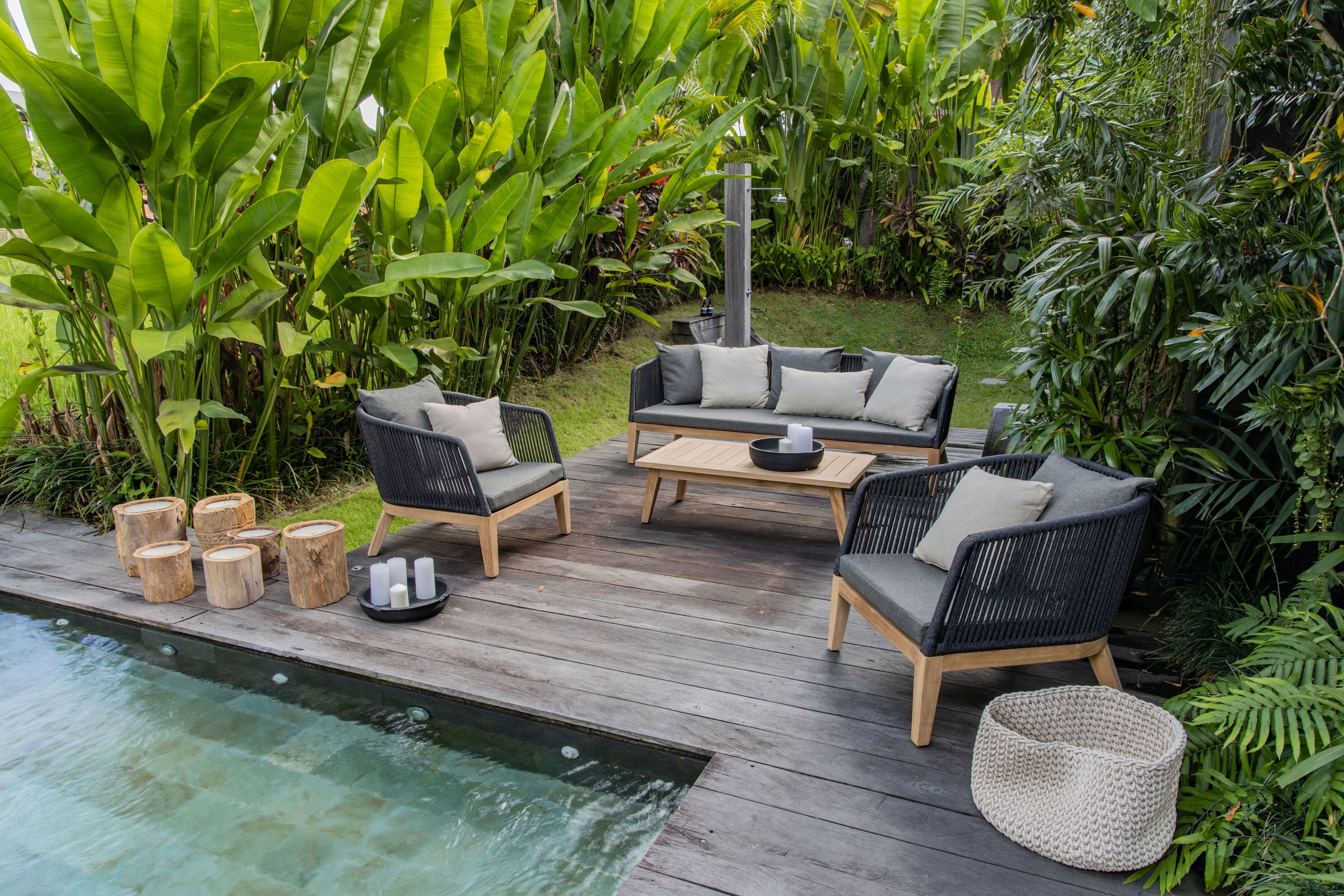 2-местный тканевый садовый диван cbdesign Манила ARCH-00035465 - Вид №1