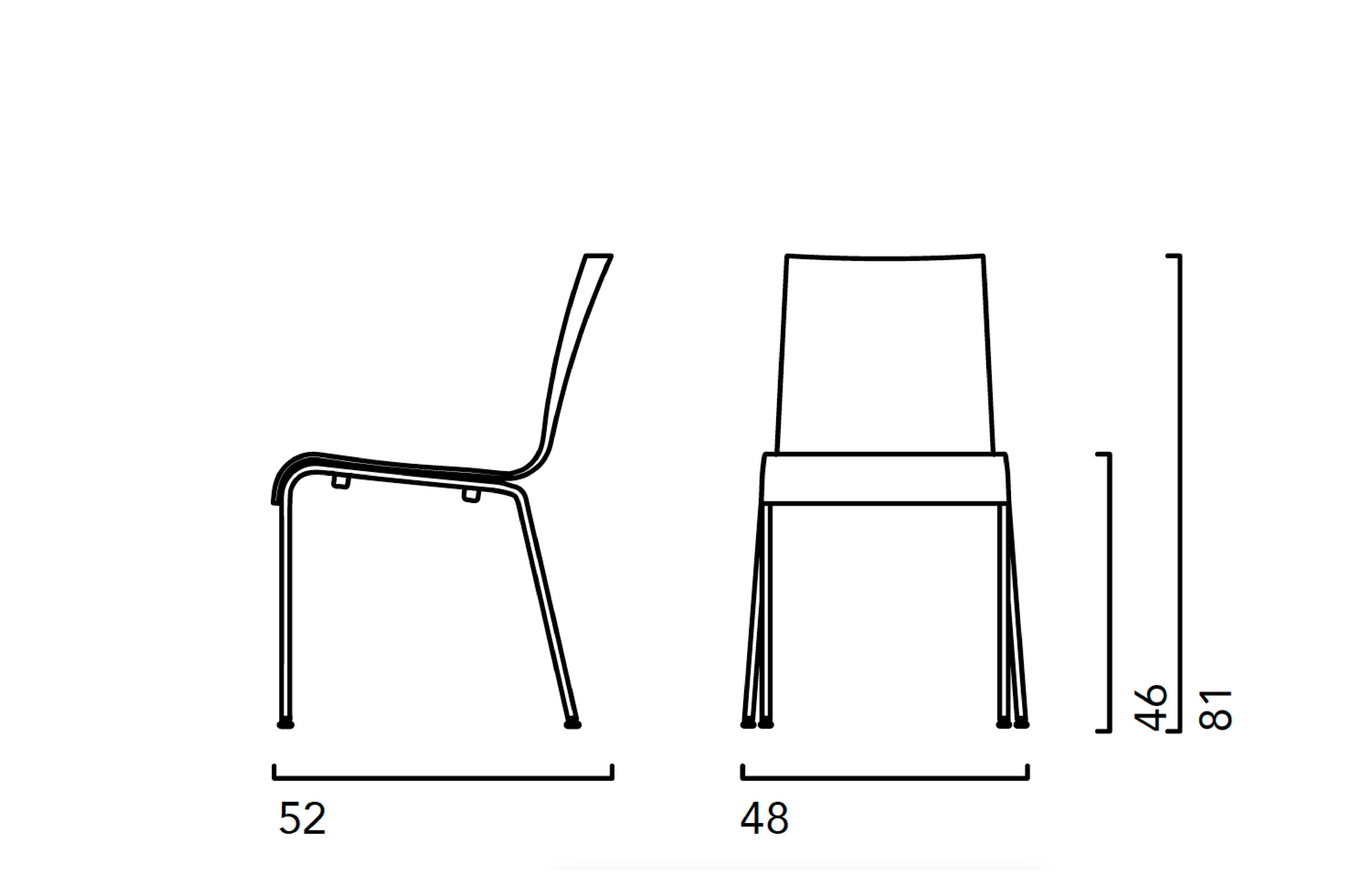 Мягкий штабелируемый стул Crassevig Азия ARCH-00001495