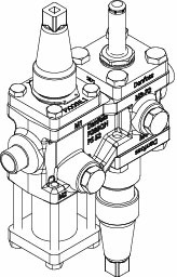 Danfoss ICF 15 — многофункциональные клапанные станции ICF 15-4-18 (15 D) Клапан-регулятор унив 027L4579  - Вид №15