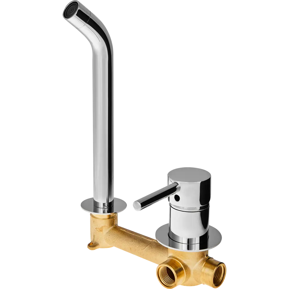 Смеситель Vidage для раковины со скрытым монтажом и хромированным покрытием 89350175 VAL11900 STLM-0978135 - Вид №1