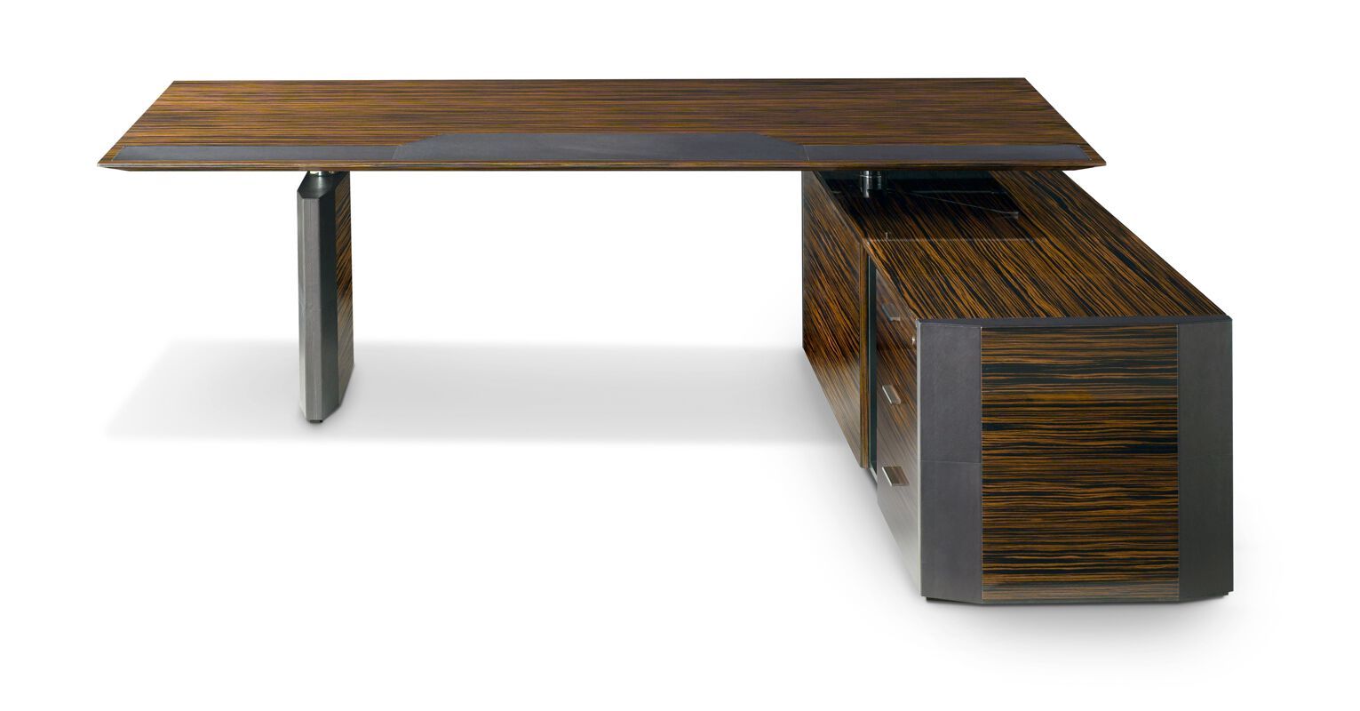 Деревянный угловой рабочий стол с ящиками i 4 Mariani De_Symetria ARCH-00044164 - Вид №3