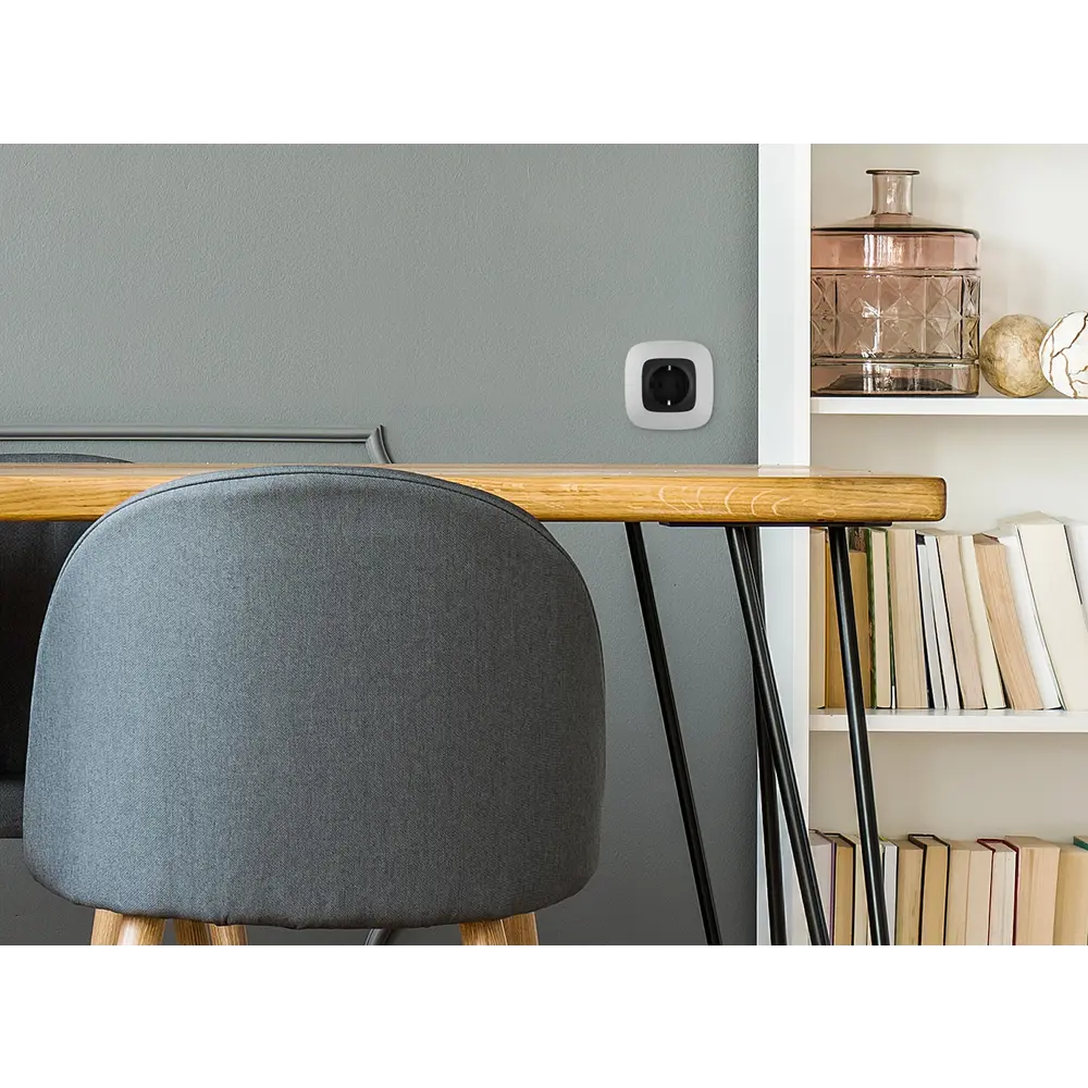 Розетка Legrand VLN-A 2 контакта с заземлением с защитными шторками винтовая цвет антрацит-розовый 82763025 STLM-2124436 Valena Allure - Вид №4