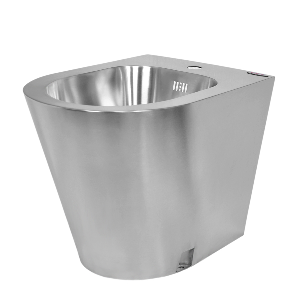 MF-227 Биде напольное из нержавеющей стали Public Steel  - Вид №2