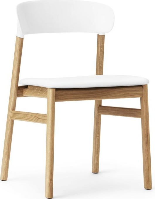 1401018 Herit Обивка для стульев Oak Spectrum Leather White Normann Copenhagen 