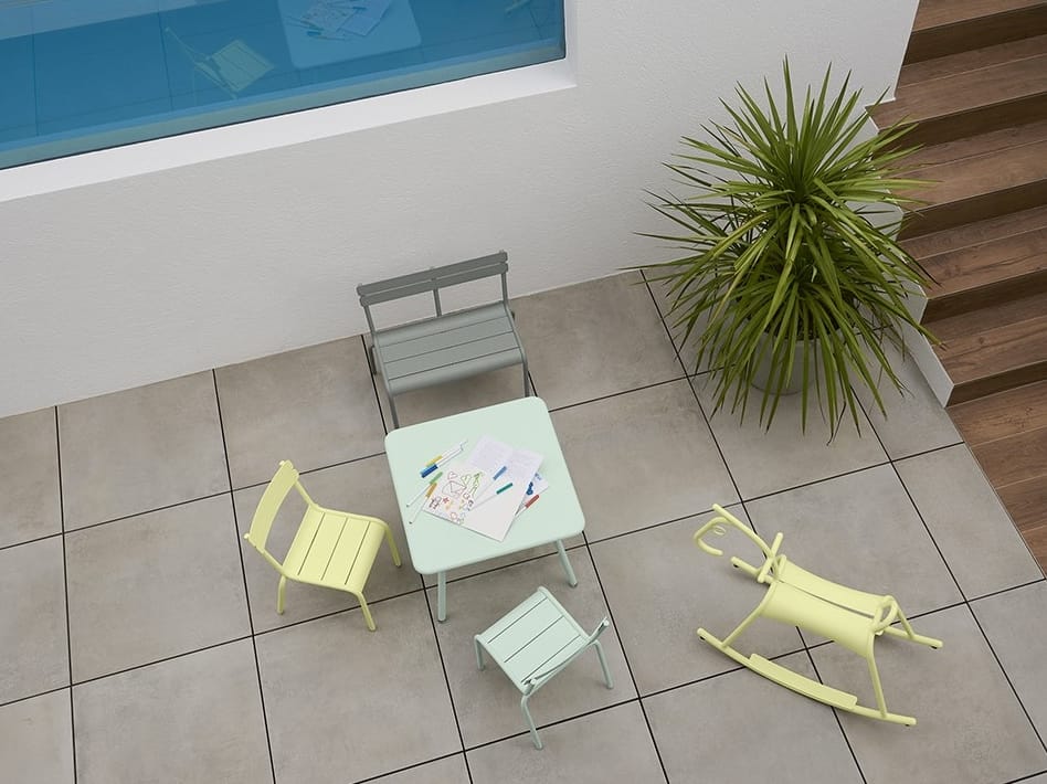 Алюминиевая скамья со спинкой Fermob Luxembourg Kid ARCH-00144278 - Вид №3