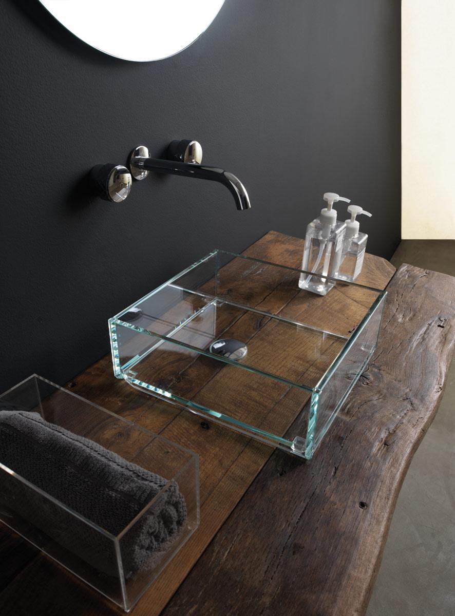 GLLA33 Накладная раковина на столешницу GSG CERAMIC GLASS - Вид №1