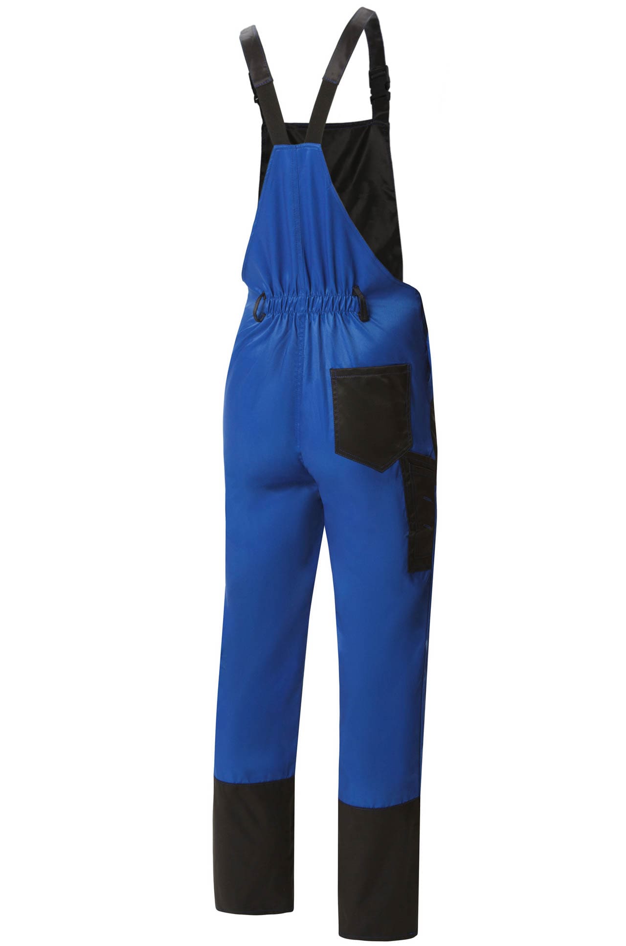 61469 Полукомбинезон "Мастер" василек-черный  Летняя спецодежда  размер 44-46/158-164  - Вид №1