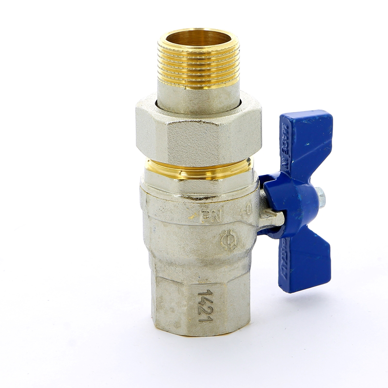 Кран шаровой НВ с разъемным соединением EVOLUTION бабочка F.I.V. 3/4" FIV 80005034 - Вид №2