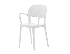 Штабелируемый садовый стул из инженерного пластика