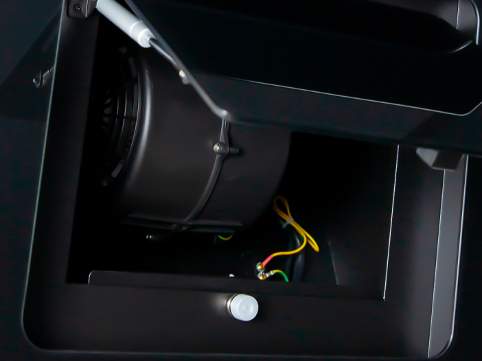 9921728 Вытяжка наклонная MBS CRASSULA 160 GLASS черный/черный STDN-0138464 - Вид №4