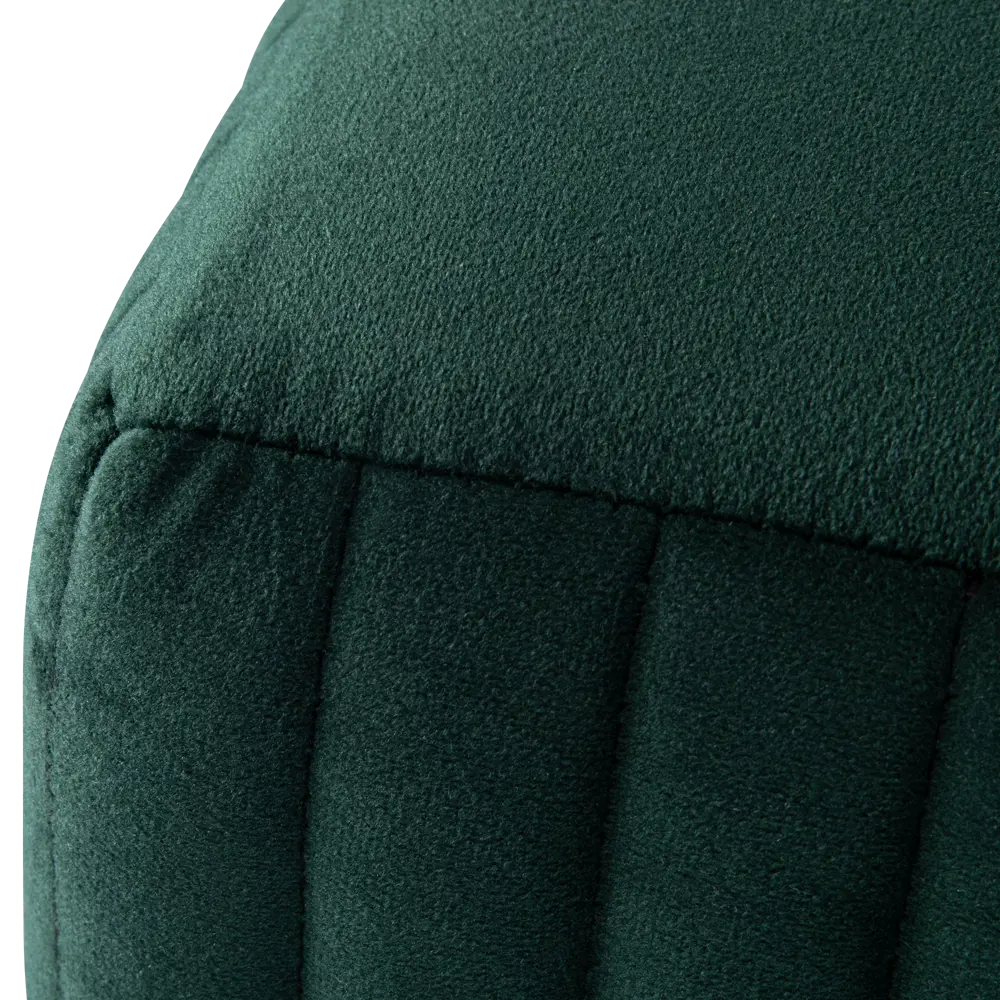 Пуф Santreyd велюр темно-зеленый 40×42 см - комфорт и стиль 89392881 STLM-1349437 - Вид №1