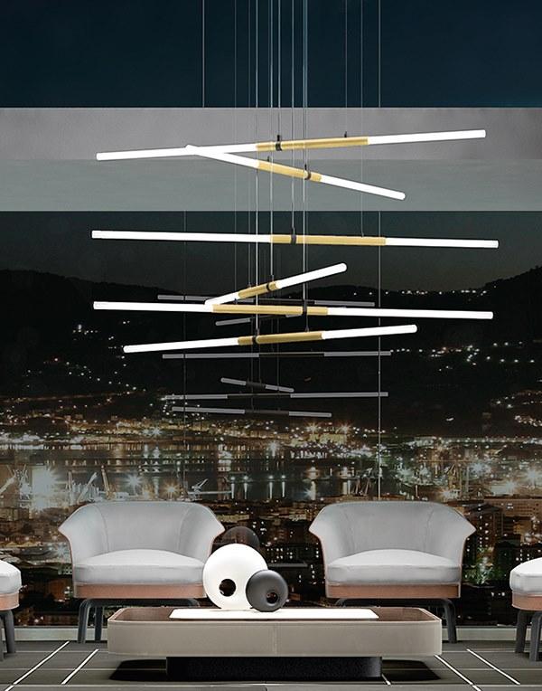 NEXO LUCE Светодиодная подвесная лампа Oxen pendant lamp 7152a0 - Вид №1