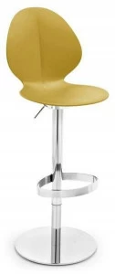 Calligaris Табурет из полипропилена, регулируемый по высоте, со спинкой Basil Cs/1356