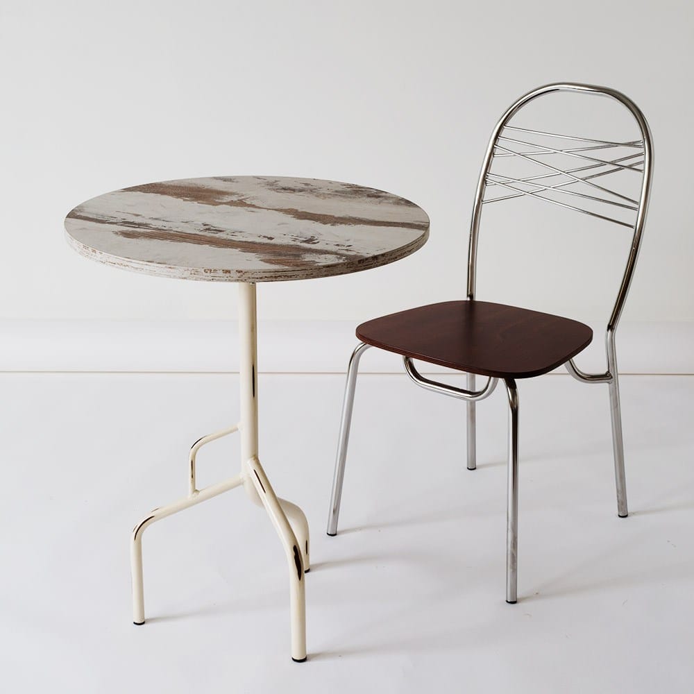 Круглый стол с металлическим откидным верхом Vela Arredamenti Билли ARCH-00119940 - Вид №1