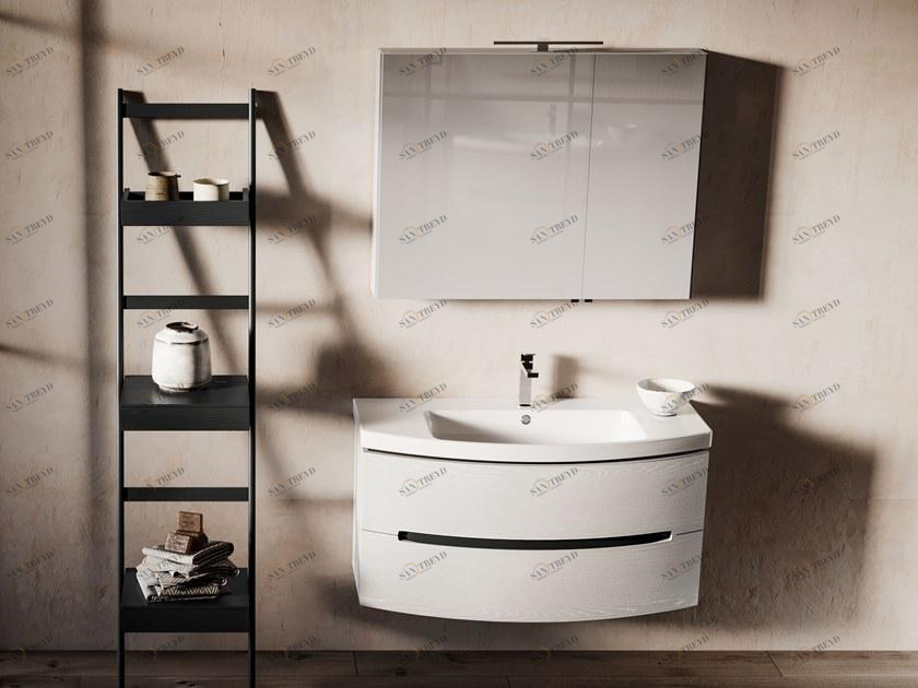 Mobiltesino Тумба под умывальник из ясеня с зеркалом Estra sun-id-1444757