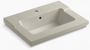 K-2979-1-G9 Накладная раковина на столешницу  прямоугольная Kohler