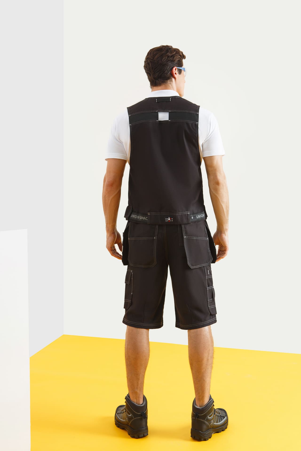 62883 Шорты  черные Union Space  Летняя спецодежда  размер 52-54/182-188  - Вид №6