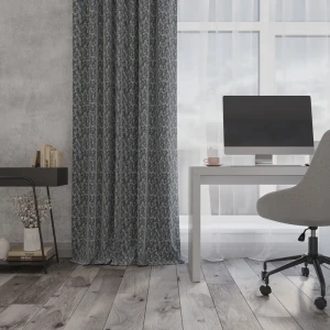 Штора на ленте Denys 200x280 см цвет серый 84653283 STLM-2148773