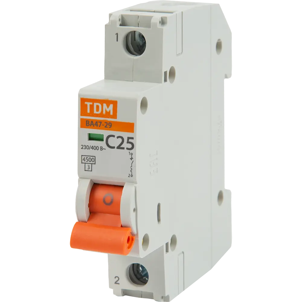 Автоматический выключатель TDM Electric ВА47-29 для защиты электросетей 84399479 STLM-0049252
