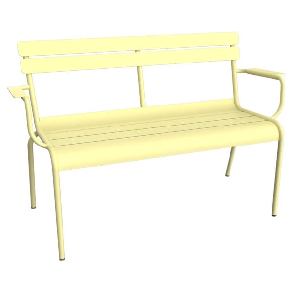 Алюминиевая садовая скамейка со спинкой Fermob Luxembourg ARCH-00065870 - Вид №21