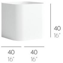 GANDIABLASCO Алюминиевый садовый горшок Sonora sun-id-1380306 - Вид №8