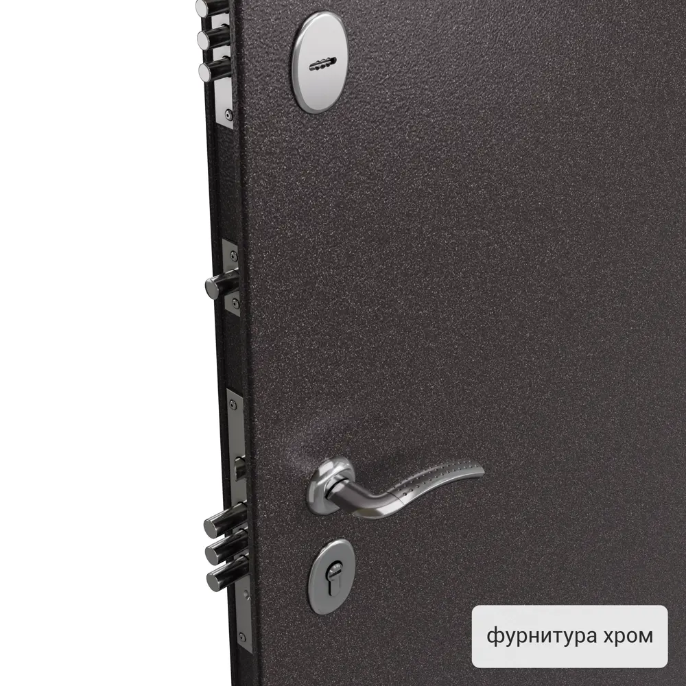Дверь входная металлическая Страйд Летиция 860 мм правая цвет айс 84428326 STLM-2114029 TOREX  - Вид №2