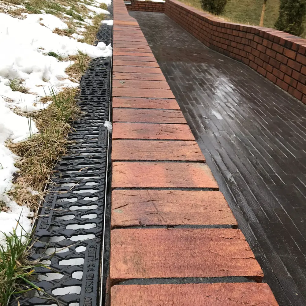 Лоток Standartpark Spark 2 пластиковый 1000x125x70 мм с чугунной решеткой класса А15 84347371 STLM-2120734  - Вид №12