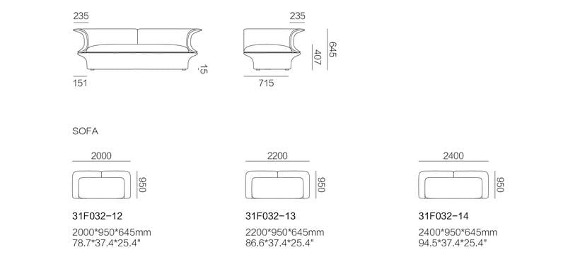 Ткань диван HC28 maison FA ARCH-00109186 - Вид №2