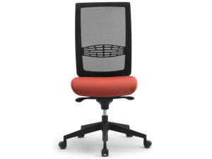 Офисное кресло из ткани с 5 спицами