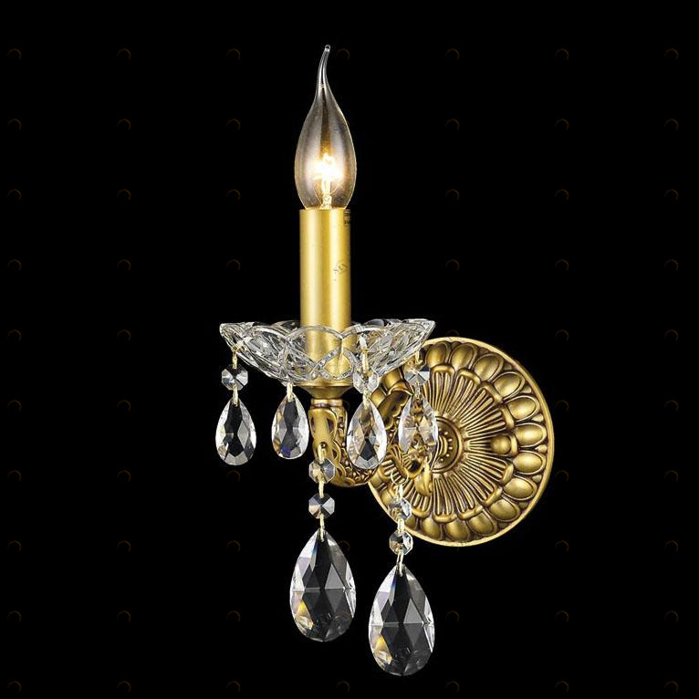 Бра Newport 10601/A NEWPORT СВЕЧА 079203 Золото;прозрачный 