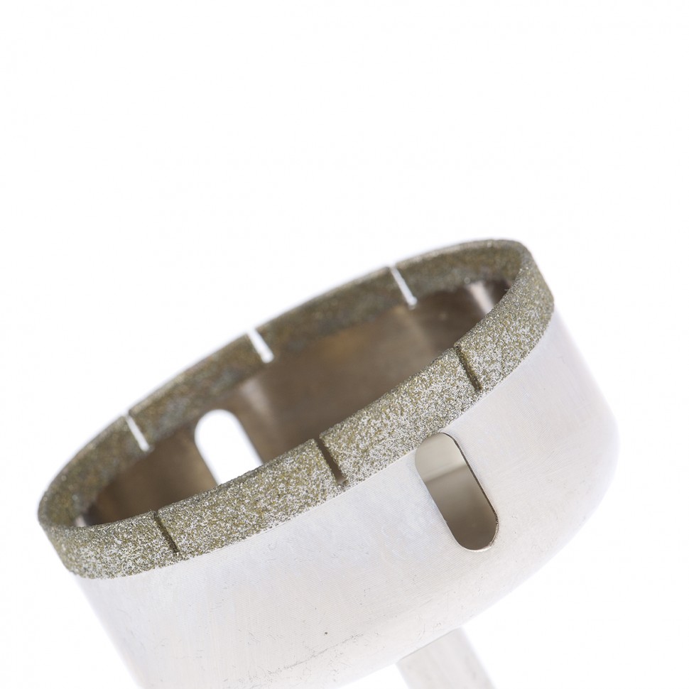 Коронка по стеклу и керамической плитке 70х55мм СИБРТЕХ 12820 - Вид №3