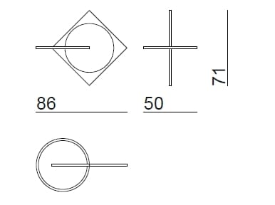 Светодиодный подвесной светильник Bizzotto Italia ARCH-00147150 - Вид №3