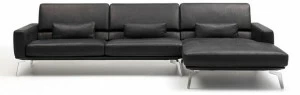 de Sede Модульный кожаный диван с шезлонгом