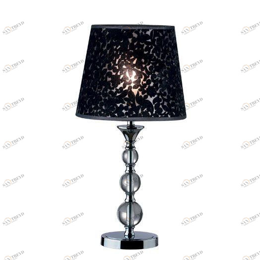 Настольная лампа дизайнерская Finally Step TL1 Small IDEAL LUX ИНТЕРЬЕРНЫЕ 080800 Прозрачный;черный 