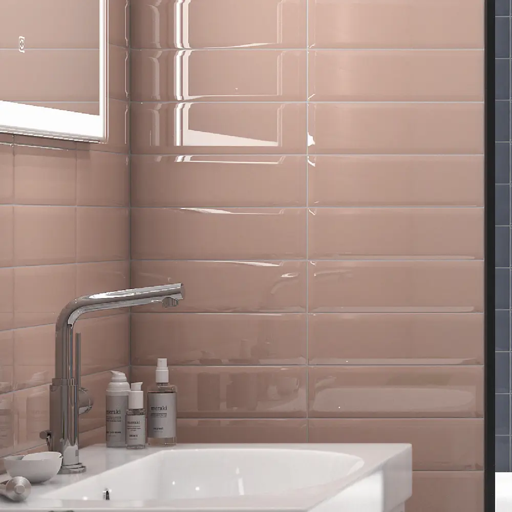 Kerama Marazzi Аккорд: светло-розовая настенная плитка для гармоничного интерьера 83024208